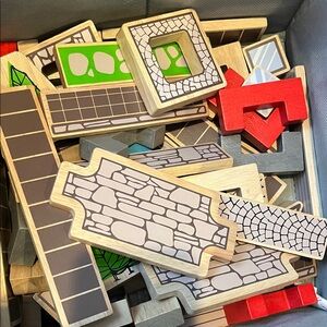 Begin again Wooden Building Blocks Set(architect set)